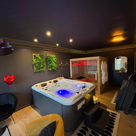 L'Or Du Temps Spa Privatif & Ambiance Romantique 別荘 La Chaussee (Seine-Maritime)