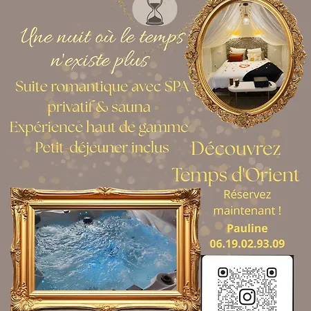 L'Or Du Temps Spa Privatif & Ambiance Romantique La Chaussee (Seine-Maritime)